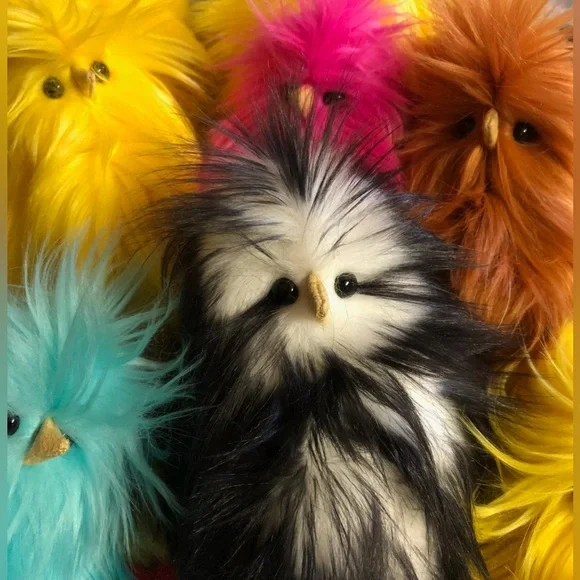 ADORABLE “chicken nugget” chick stuffed animal plushie in pumpkin spice 5.5” - Picture 2 of 6